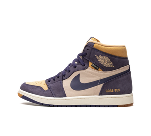 Tênis Nike Air Jordan 1 Element Gore-Tex 'Sky J Purple' Roxo / Amarelo – vista lateral
