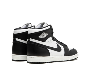 Tênis Nike Air Jordan 1 High 85 Masculino 'Black/White' Preto / Branco – vista traseira do par