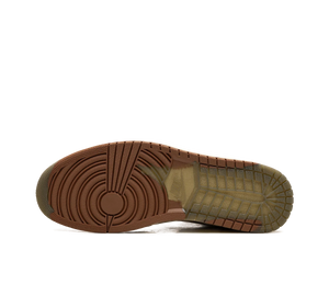 Tênis Nike Air Jordan 1 High Element Gore-Tex 'Legend Coffee' Marrom / Verde – solado