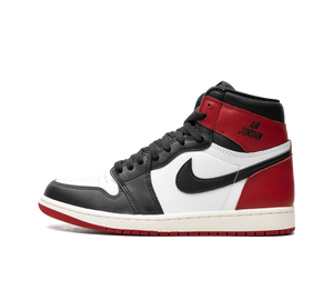 Tênis Nike Air Jordan 1 High OG Masculino 'Black Toe Reimagined' Preto / Branco – vista lateral