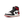 Tênis Nike Air Jordan 1 High OG Masculino 'Black Toe Reimagined' Preto / Branco – vista frontal 3/4