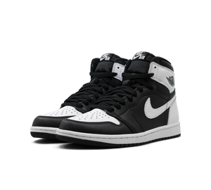 Tênis Nike Air Jordan 1 High OG Masculino 'Reverse Panda' Preto / Branco – par de frente