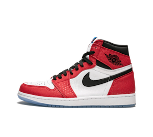 Tênis Nike Air Jordan 1 High OG Masculino 'Spider-Man: Origin Story' – vista lateral