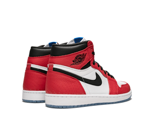 Tênis Nike Air Jordan 1 High OG Masculino 'Spider-Man: Origin Story' – par, vista traseira