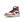 Tênis Nike Air Jordan 1 High OG x Trophy Room Masculino 'Chicago' Vermelho / Branco – vista frontal em 3/4