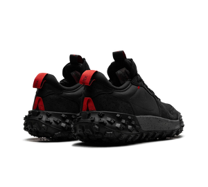 Tênis Nike Air Jordan 1 Low Element Gore-Tex 'Bred' Preto / Vermelho – par, vista traseira
