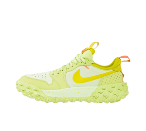 Tênis Nike Air Jordan 1 Low Element Gore-Tex 'Light Lemon Twist/Life Lime' Amarelo / Verde – vista lateral