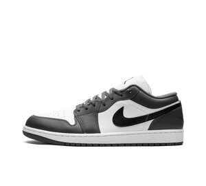 Tênis Nike Air Jordan 1 Low 'Iron Grey' Cinza – vista lateral
