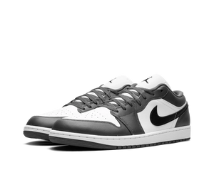 Tênis Nike Air Jordan 1 Low 'Iron Grey' Cinza – par visto de frente