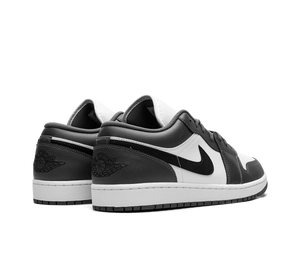 Tênis Nike Air Jordan 1 Low 'Iron Grey' Cinza – par visto de trás