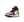 Tênis Nike Air Jordan 1 Mid Masculino 'Lakers' Roxo / Dourado – vista 3/4 de frente