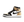 Tênis Nike Air Jordan 1 Retro High OG Masculino 'Gold Toe' Preto / Dourado – vista lateral