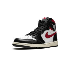 Tênis Nike Air Jordan 1 Retro High OG Masculino 'Gym Red' Preto / Vermelho – vista 3/4 de frente