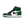 Tênis Nike Air Jordan 1 Retro High OG Masculino 'Pine Green' Preto / Verde – vista lateral