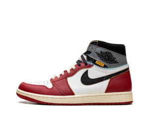 Tênis Nike Air Jordan 1 Retro High OG x Union LA Masculino 'I'm Back' Vermelho / Branco – vista lateral