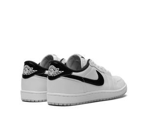 Tênis Nike Air Jordan 1 Low 85 'Metallic Black' Branco / Preto – foto 4