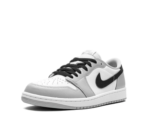 Tênis Nike Air Jordan 1 Low OG 'Barons' Cinza / Branco – foto 2