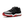 Tênis Nike Air Jordan 11 Retro Low 'Bred' Preto / Vermelho – vista 3/4 frontal