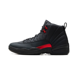 Tênis Nike Air Jordan 12 Retro 'Bloodline' Preto / Vermelho – vista lateral