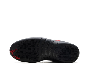 Tênis Nike Air Jordan 12 Retro 'Bloodline' Preto / Vermelho – solado