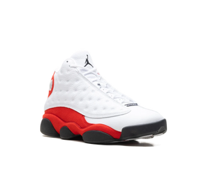 Tênis Nike Air Jordan 13 Retro OG 'Chicago' Branco / Vermelho – vista 3/4 frontal