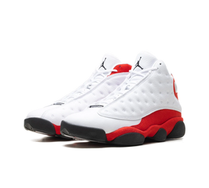 Tênis Nike Air Jordan 13 Retro OG 'Chicago' Branco / Vermelho – par de frente