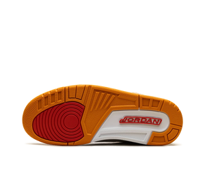 Tênis Nike Air Jordan 3 'Orange Citrus' Branco / Laranja – solado