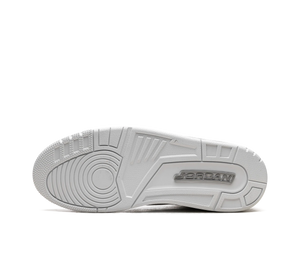 Tênis Nike Air Jordan 3 'Pure Money' Branco / Prata – solado