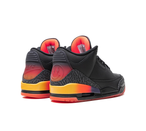 Tênis Nike Air Jordan 3 x J Balvin 'Rio' – par de costas