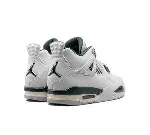 Tênis Nike Air Jordan 4 'Oxidized Green' Verde – par, vista traseira