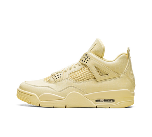 Tênis Nike Air Jordan 4 Retro x J Balvin 'Lemonade' Amarelo – vista lateral