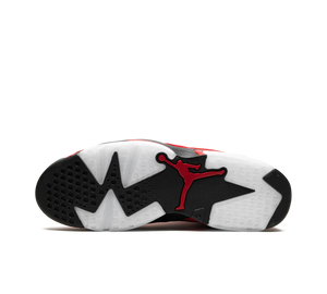 Tênis Nike Air Jordan 6 Retro 'Toro Bravo' Vermelho / Preto – solado