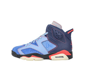 Tênis Nike Air Jordan 6 Retro x Awake NY 'Midnight Navy' Azul-marinho – vista lateral