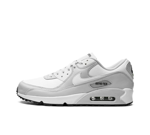 Tênis Nike Air Max 90 Gore-Tex 'Photon Dust' Cinza / Branco – vista lateral