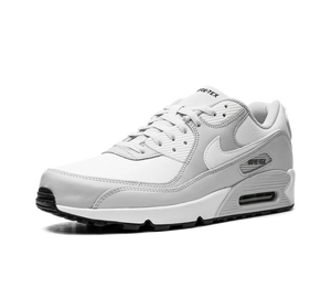 Tênis Nike Air Max 90 Gore-Tex 'Photon Dust' Cinza / Branco – vista frontal em três quartos