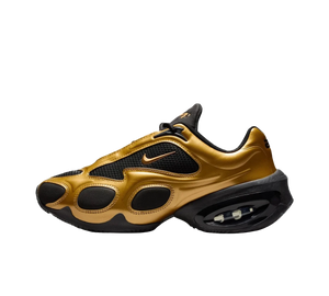 Tênis Nike Air Max Muse 'Metallic Gold Black' Dourado / Preto – vista lateral