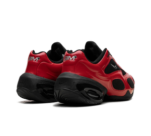 Tênis Nike Air Max Muse 'University Red Black' Vermelho / Preto – par, vista traseira