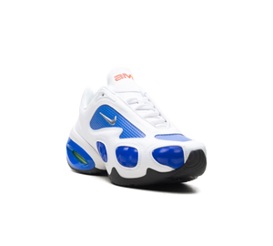 Tênis Nike Air Max Muse x Veneda Carter 'White Racer Blue' – vista 3/4 frontal