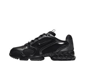 Tênis Nike Air Zoom Spiridon Cage 2 'Triple Black' Preto – vista lateral