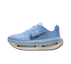 Tênis Nike Air Zoom Vomero Premium 'Aluminum Navy Hydrogen Blue' Cinza / Azul – vista lateral