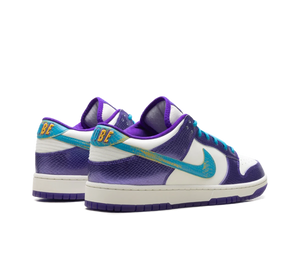 Tênis Nike Dunk Low 'Kobe Bryant Draft Day' Roxo / Azul – par de costas