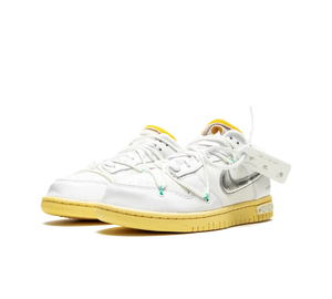 Tênis Nike Dunk Low x Off-White 'Lot 01' Branco – foto 3