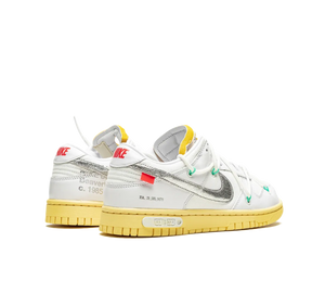 Tênis Nike Dunk Low x Off-White 'Lot 01' Branco – foto 4