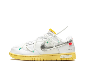 Tênis Nike Dunk Low x Off-White 'Lot 01' Branco