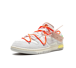 Tênis Nike Dunk Low x Off-White 'Lot 11' Cinza / Laranja – foto 2