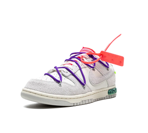 Tênis Nike Dunk Low x Off-White 'Lot 15' Cinza / Roxo – foto 2