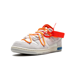 Tênis Nike Dunk Low x Off-White 'Lot 31' Cinza / Laranja – foto 2