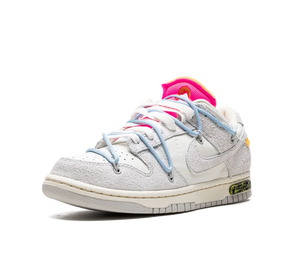Tênis Nike Dunk Low x Off-White 'Lot 38' Cinza / Azul – foto 2