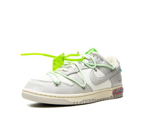 Tênis Nike Dunk Low x Off-White 'Lot 07' Cinza / Verde – foto 2