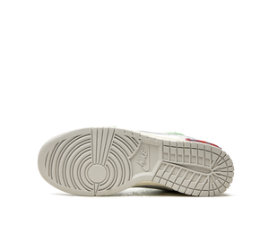 Tênis Nike Dunk Low x Off-White 'Lot 07' Cinza / Verde – foto 5